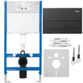 Falba Építhető Wc Tartály K011A-Q T Black 1