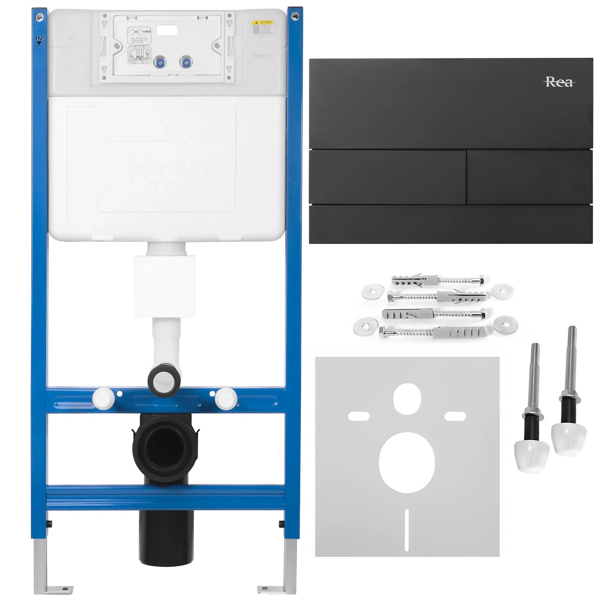 Falba Építhető Wc Tartály K011A-Q T Black 1