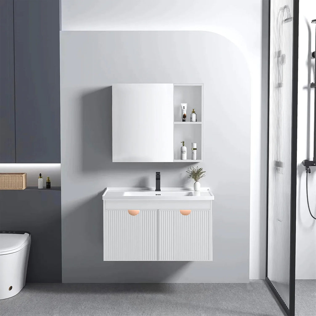 Fürdőszobabútor Szett Mosdóval Mario 60cm White 1
