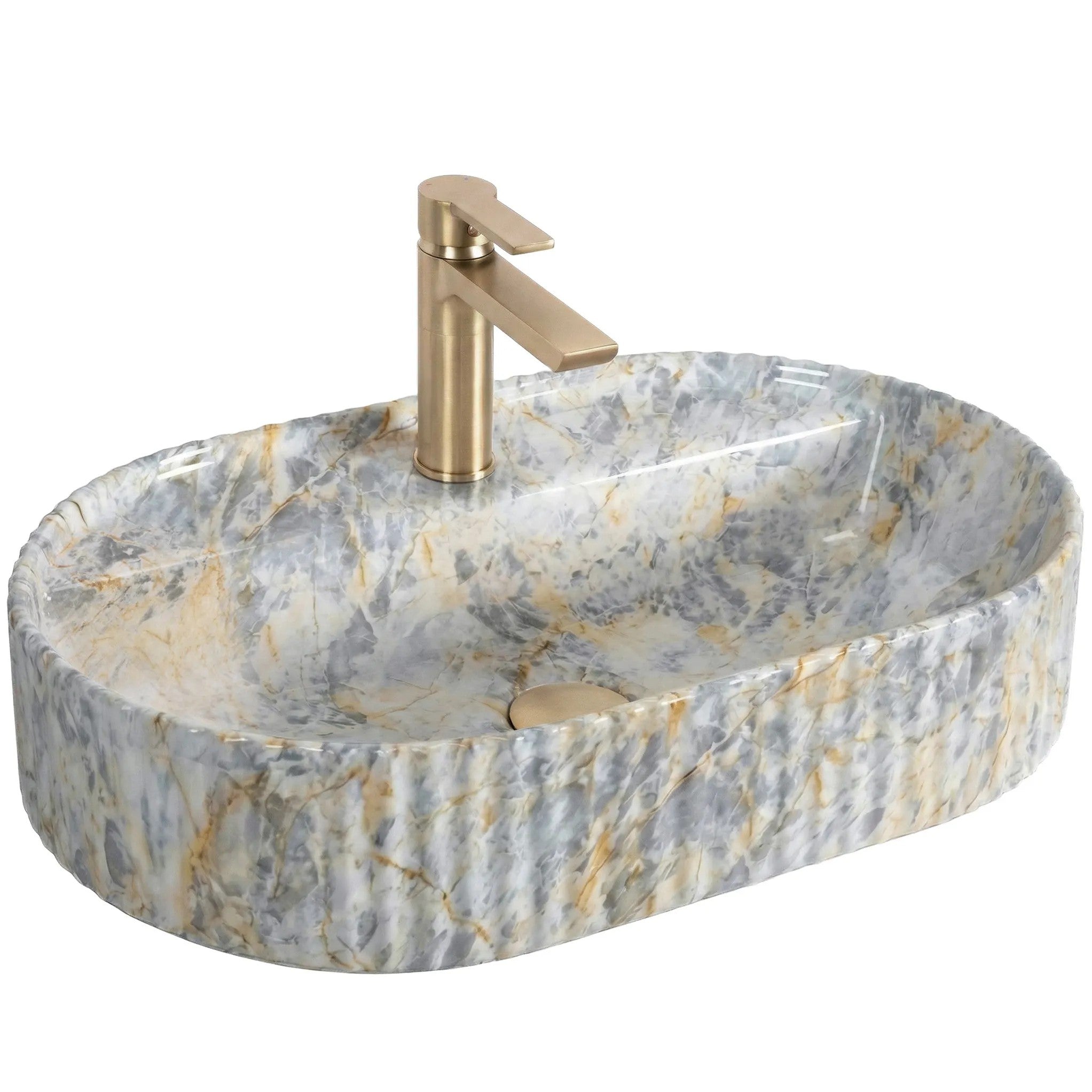 Pultos Mosdókagyló Rea Marcela 60 Ruststone 1