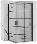 Zuhanykabin Rea Molier Black Double 80x90 1