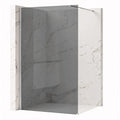 Zuhanyfal Rea Flexi Grey / Chrome 80 1