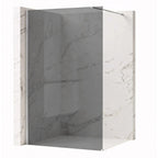 Zuhanyfal Rea Flexi Grey / Chrome 80 1