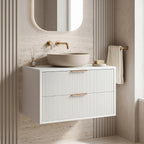 Mosdószekrény Rea Mono 80cm White 1