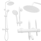 Termosztátos Zuhanyszett Rea Lungo White Matt 1
