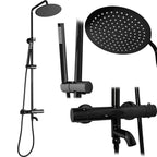 Termosztátos Zuhanyszett Rea Lungo Black Metallic 1