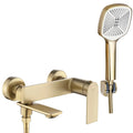 Fürdőkád Csaptelep REA STORM Brush Gold 1