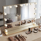 LED Tükör HOLLYWOOD L.Gold 80x60 1