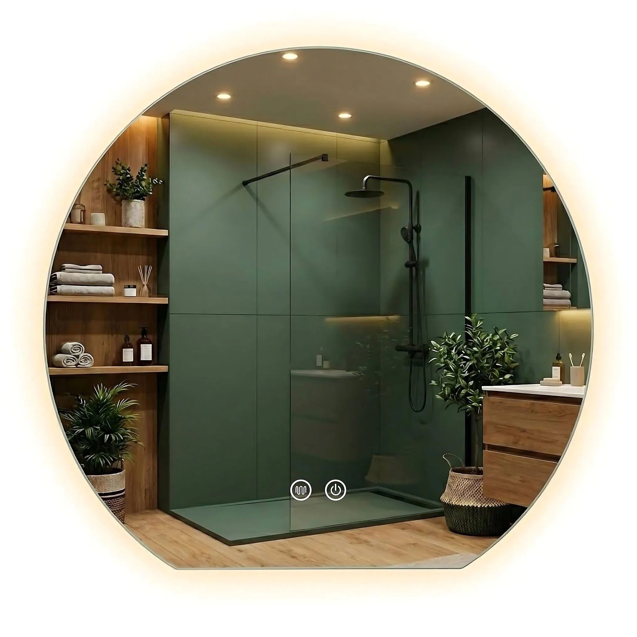 LED Tükör 90cm Fabio 1