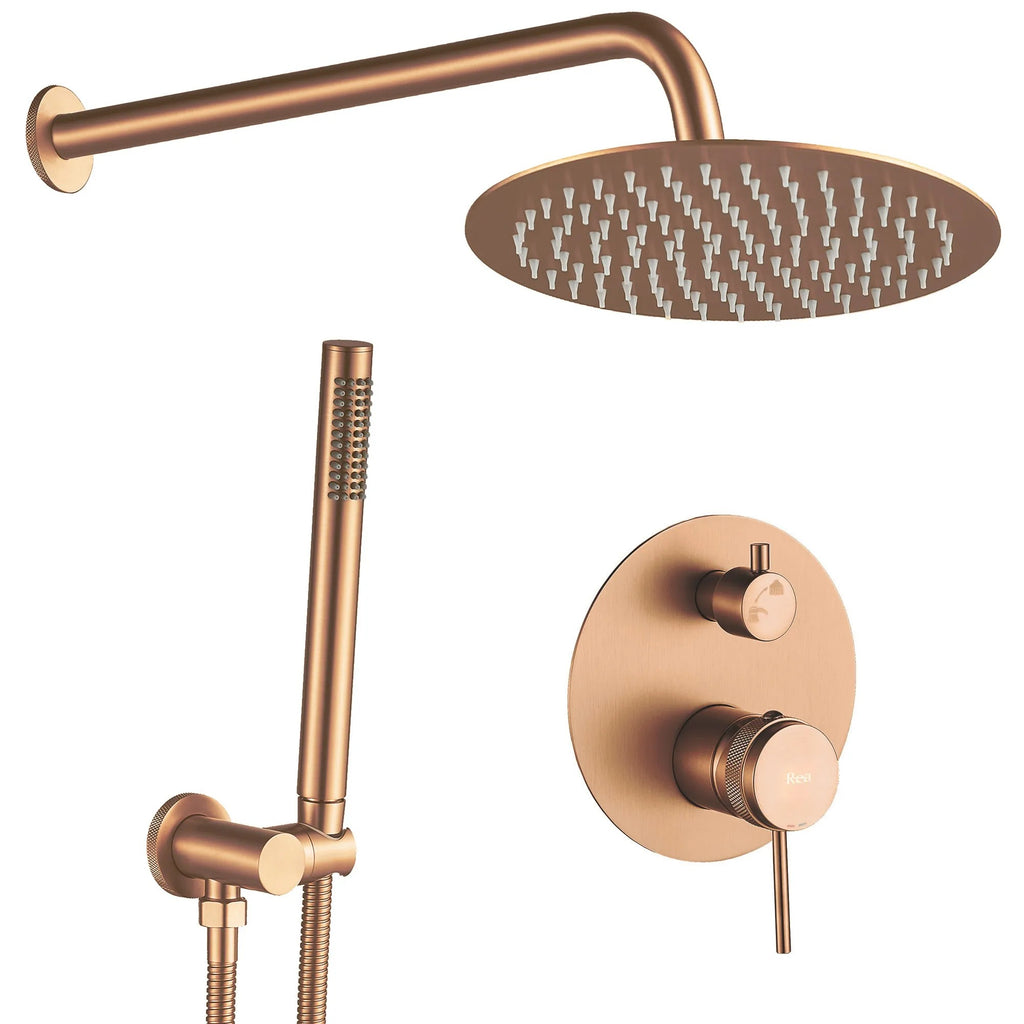 Zuhanyszett Rejtett Rea Lungo Grip Brush Copper + Box 1