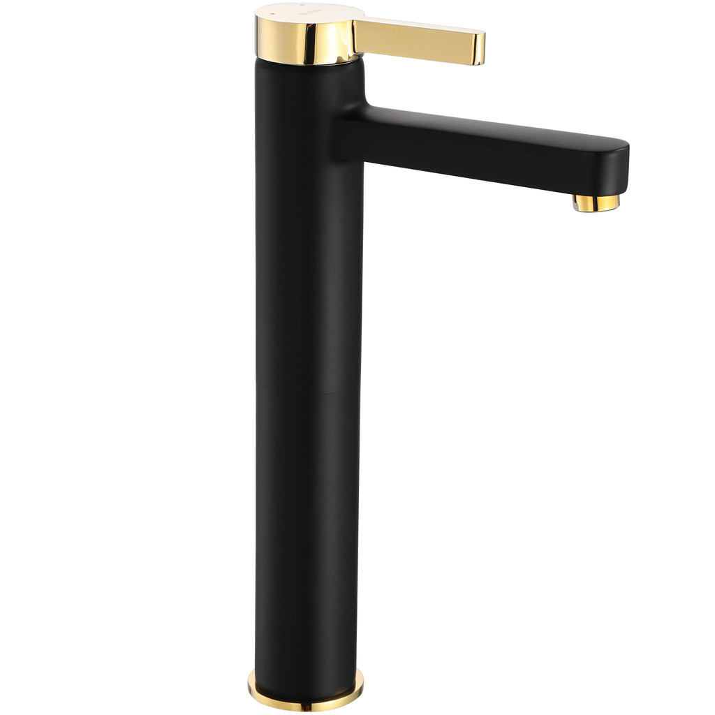 Fürdőszobai Csaptelep REA Polo Black Gold High 1