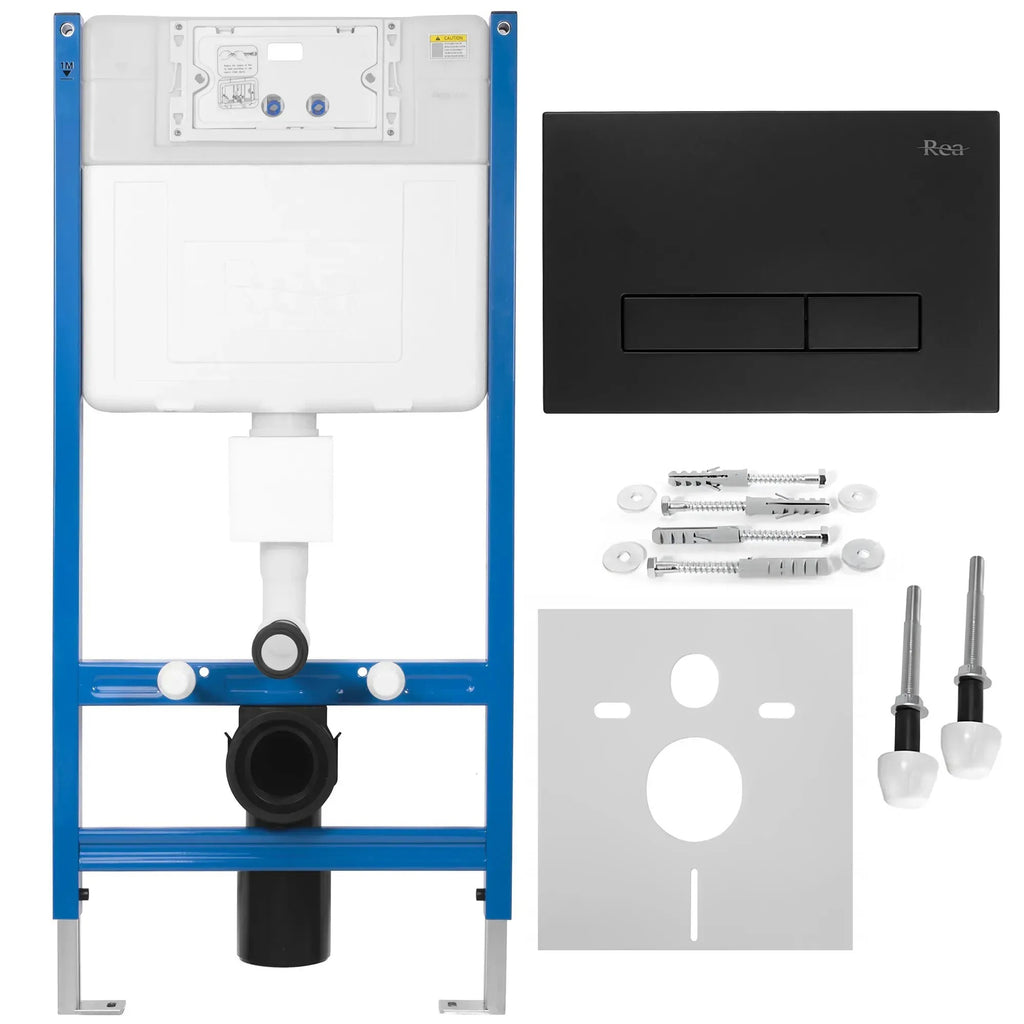 Falba Építhető Wc Tartály K011A-Q HD Black 1