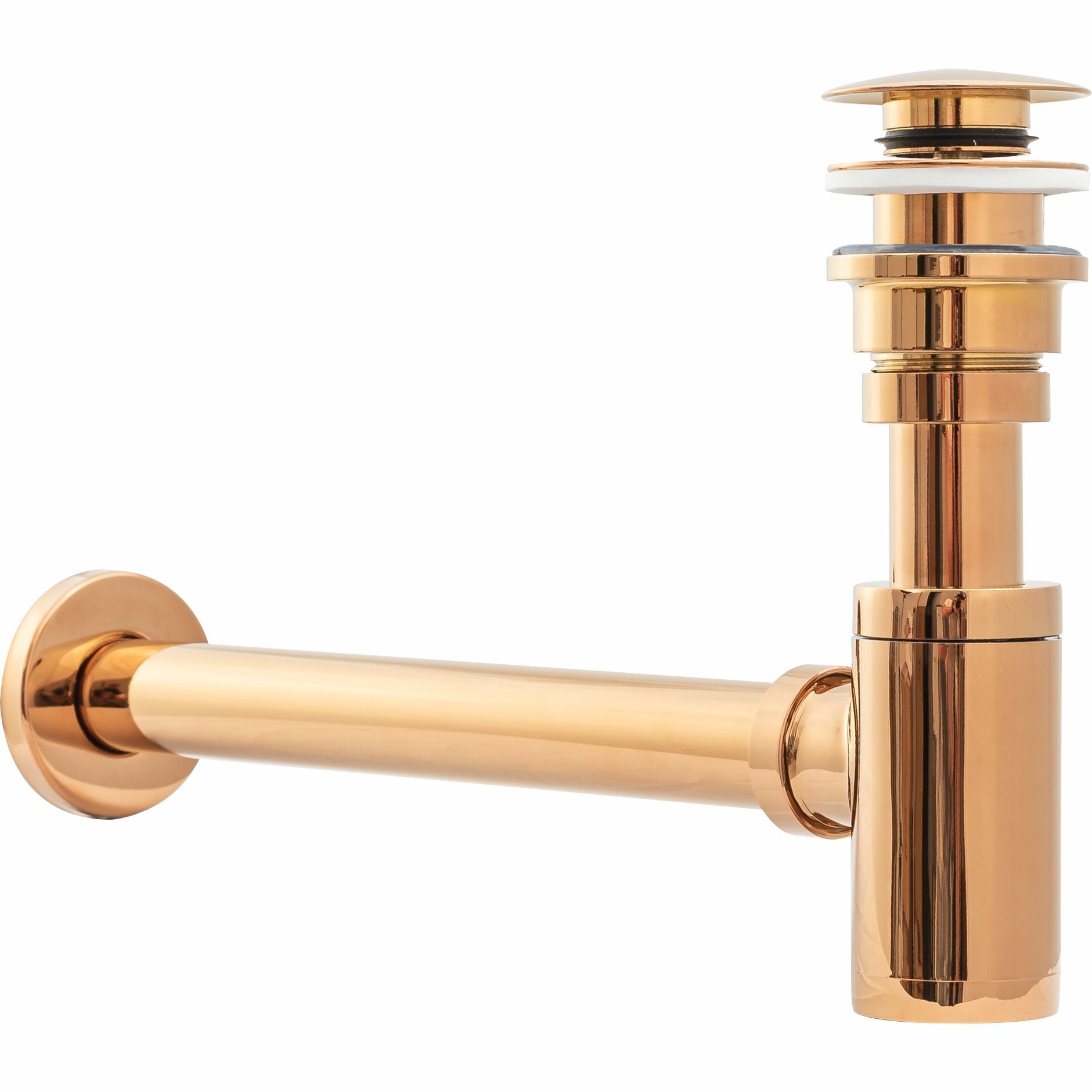 Univerzális Mosdószifon Rea Click-clack Rose Gold 2