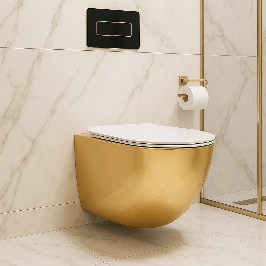 WC Csésze Rea Carlo Mini Tornado NF WHITE GOLD 2