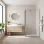 Zuhanykabin Rea Primo Slide 130x90 Chrome 2