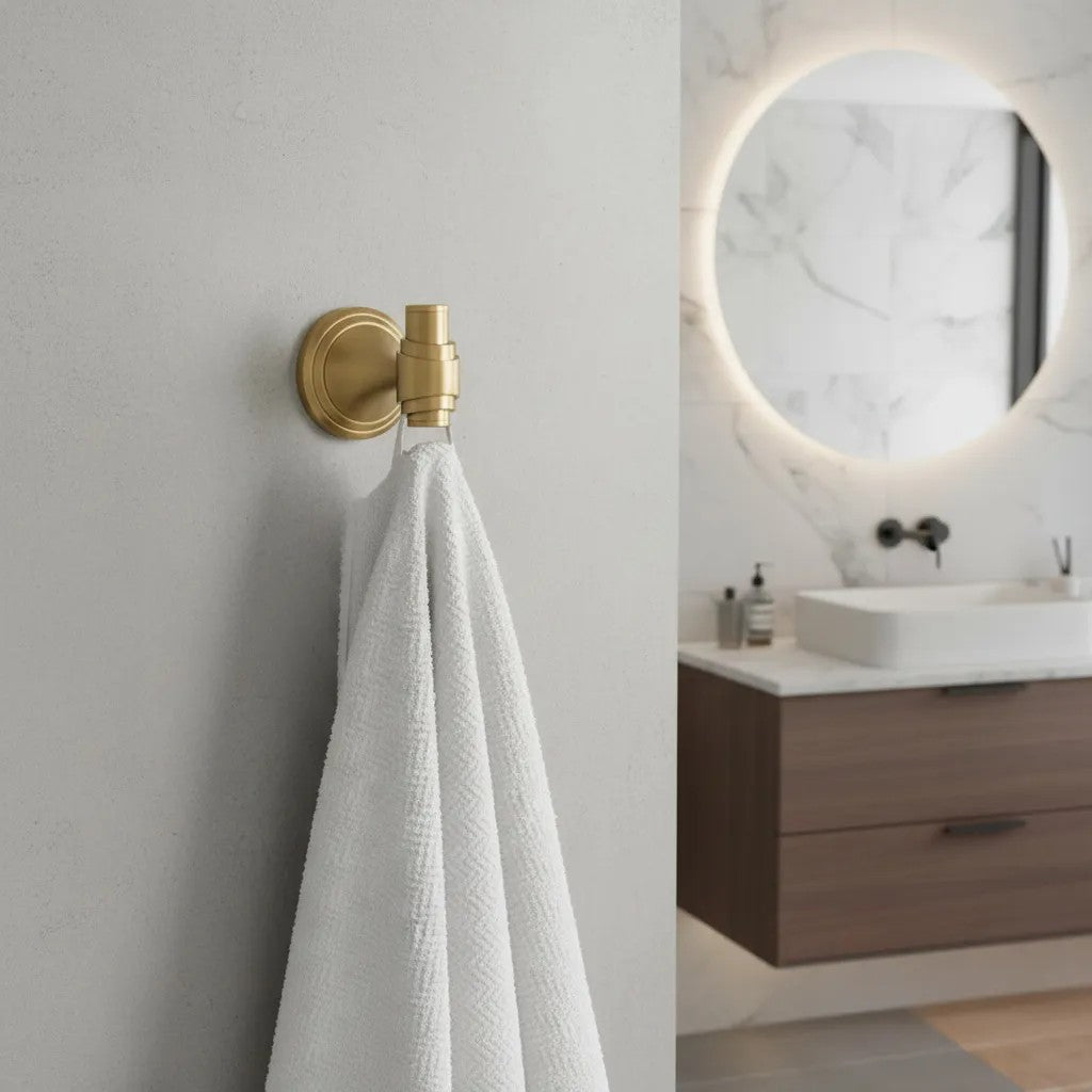 Fürdőszobai Akasztó 1609 Aristo Brushed Gold 2