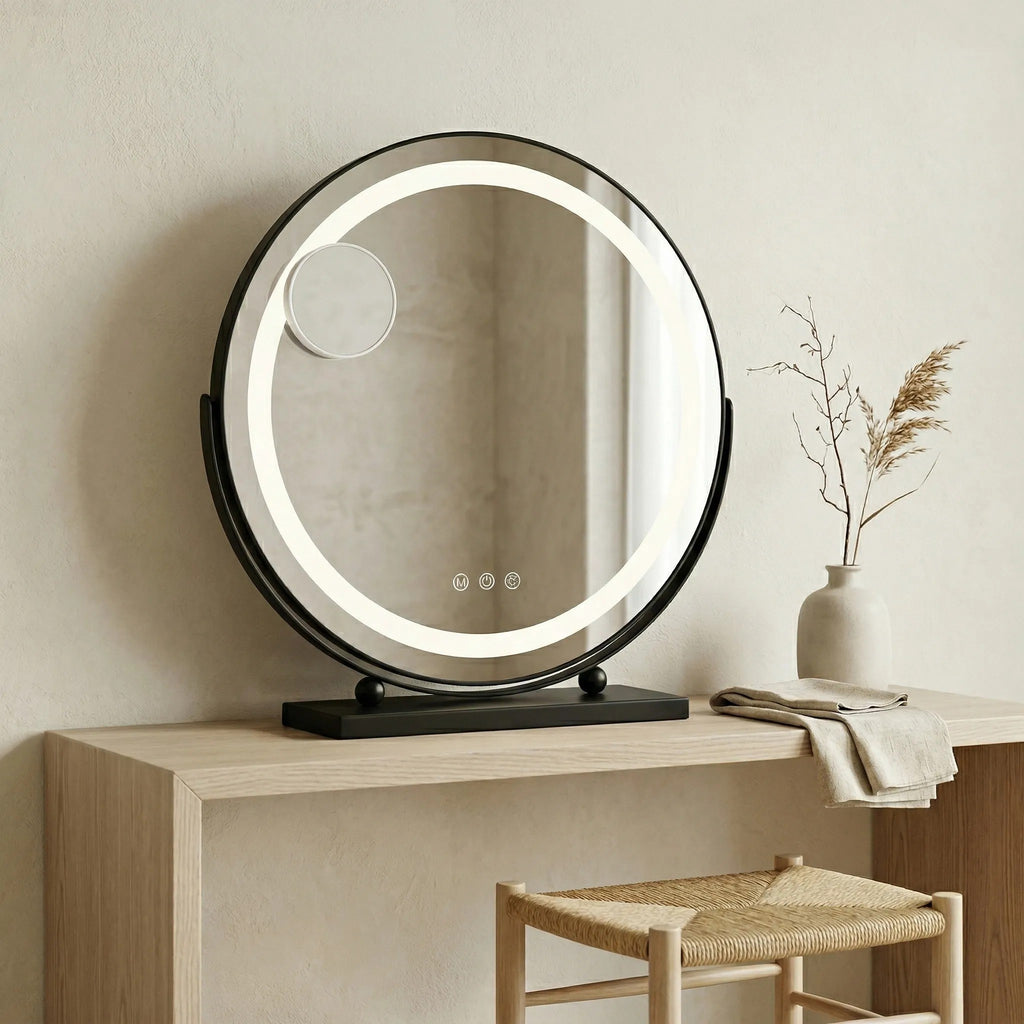 LED Tükör MAKE-UP Black 50 Cm 2