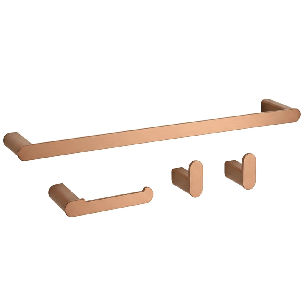 Fürdőszobai Kiegészítő Szett Mati Brush Copper 4 Darabos 2