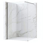 Zuhanyfal Rea Flexi Transparent / Titan 120 2
