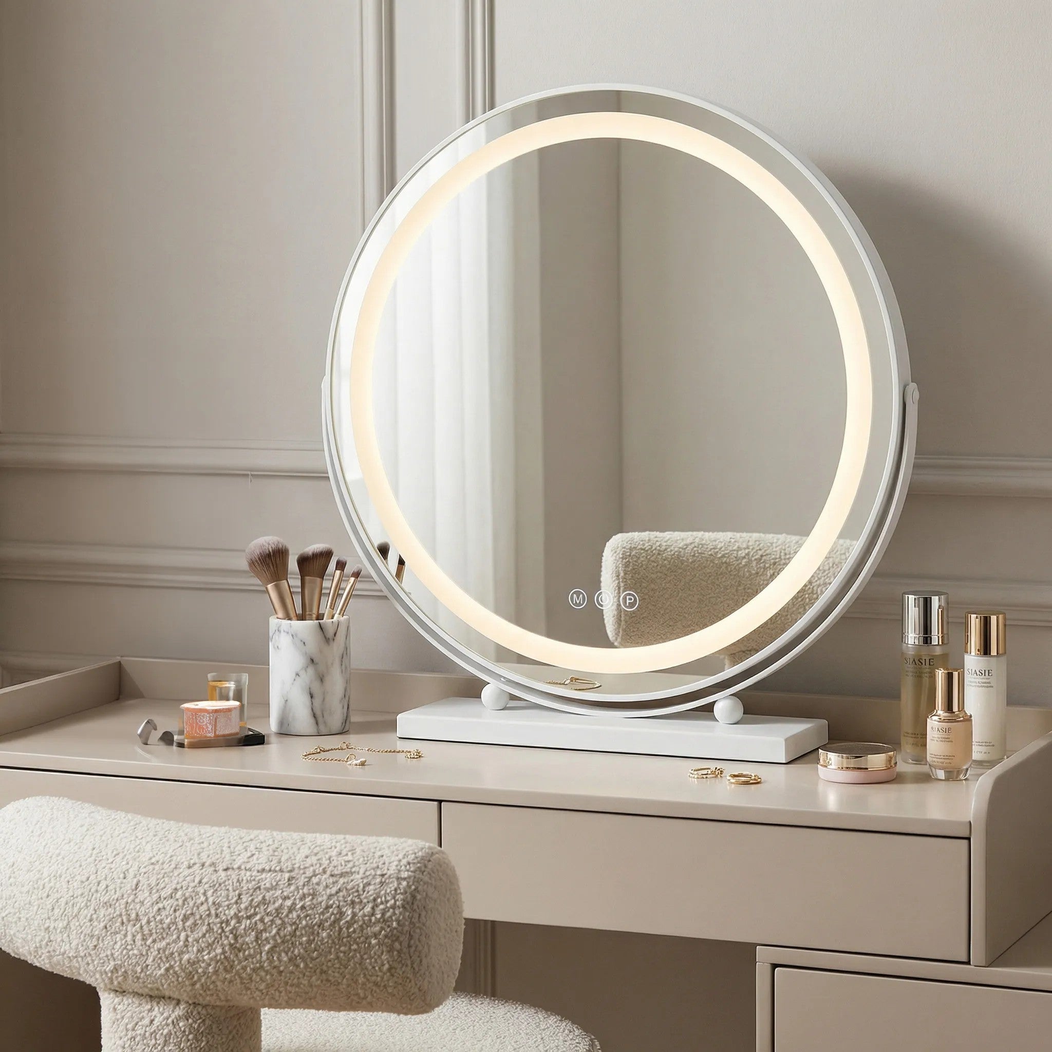 LED Tükör MAKE-UP White 50 Cm 2