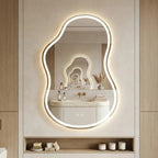 LED Tükör UNO DOUBLE 80x55 Cm 2