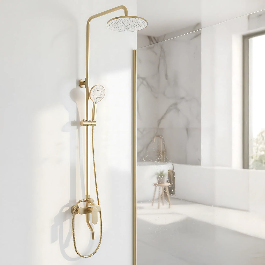Zuhanyszett REA DROP Brush Gold 2