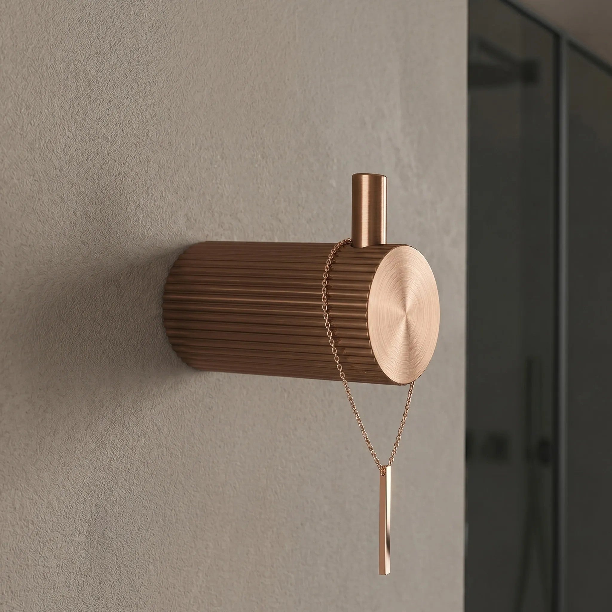 Fürdőszobai Akasztó 64104 SOLO Brush Copper 2