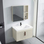 Fürdőszobabútor Szett Astor Mosdóval 60 Cm Beige 2