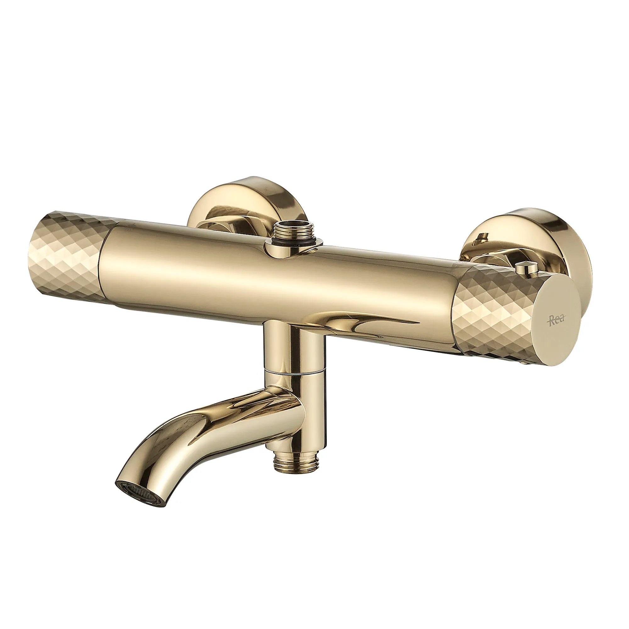 Termosztátos Zuhanyszett Lungo Diamond Gold 2