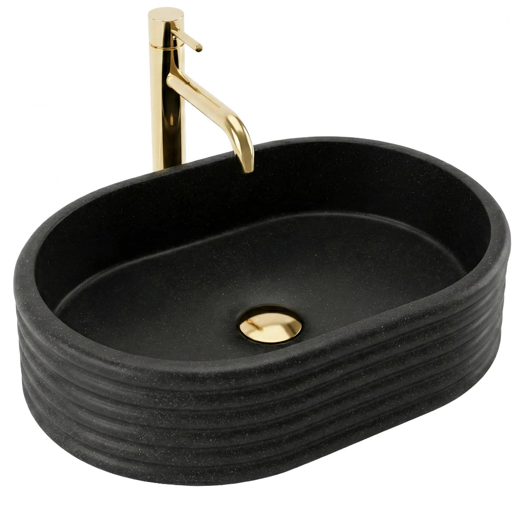 Pultos Mosdókagyló Nicoletta Black 2