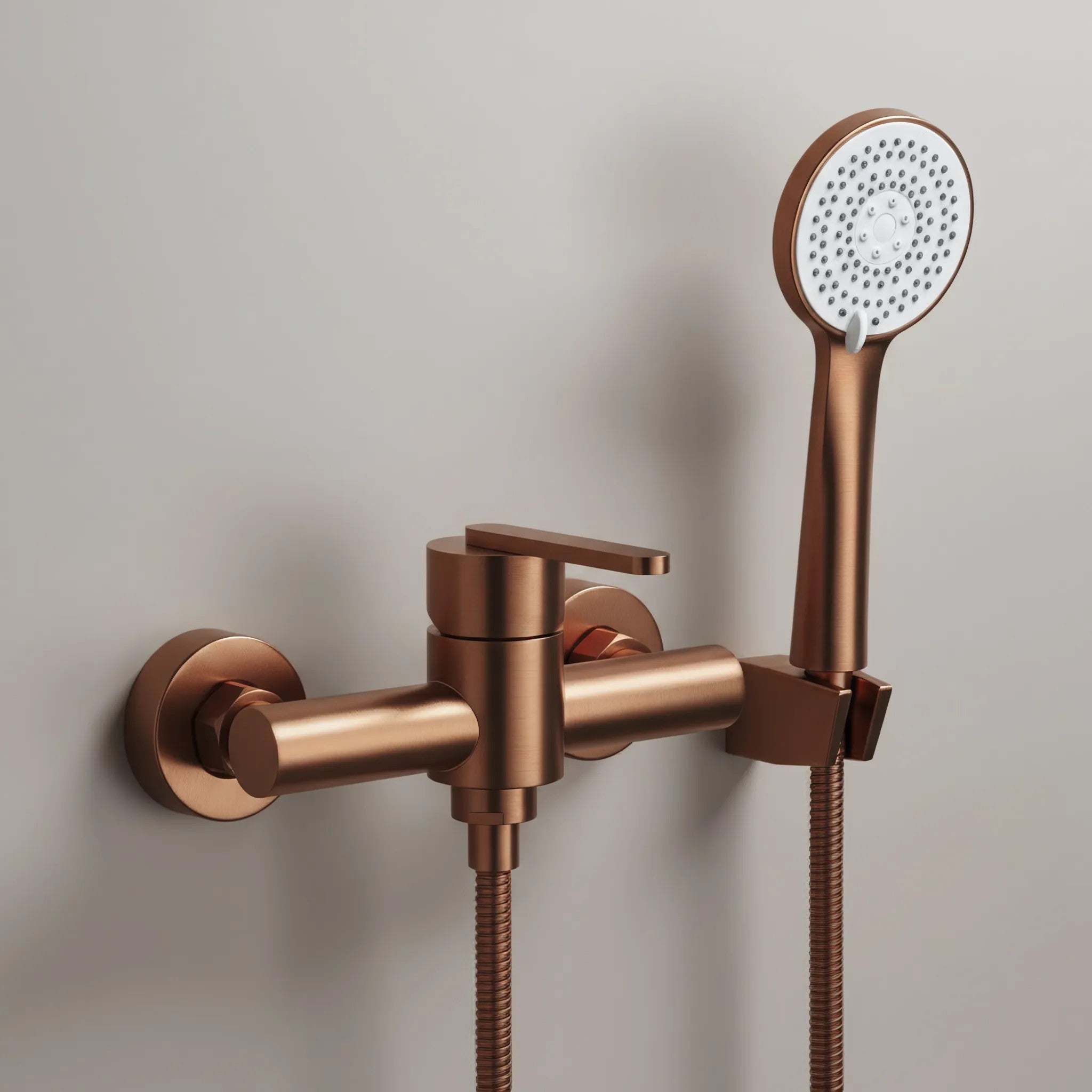 Zuhanycsaptelep Ontario Brush Copper 2