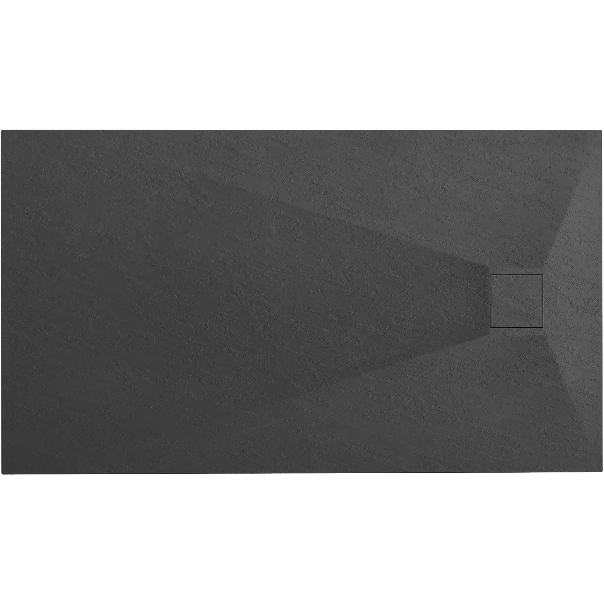 Zuhanytálca Magnum Black 120x80 2