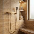 Zuhanycsaptelep Arcos Brush Gold 2