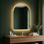LED Tükör 80x60cm CAMLOT Brush Gold 2