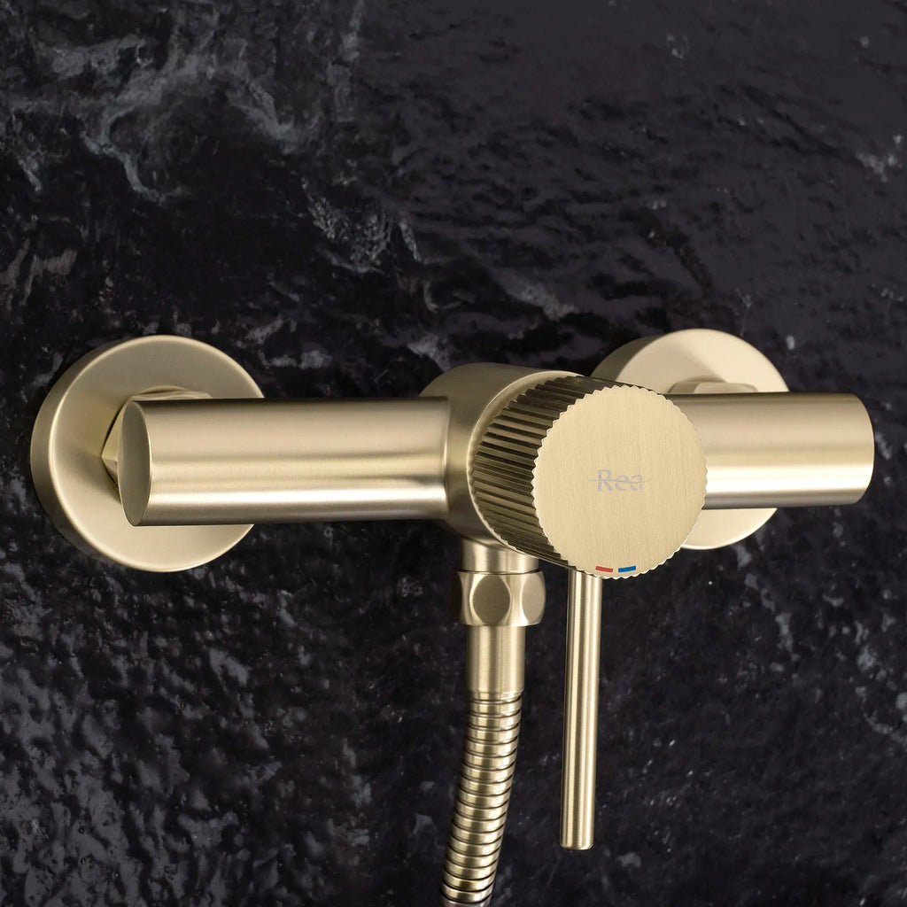 Zuhanycsaptelep Lungo Stripe BRUSH GOLD 2