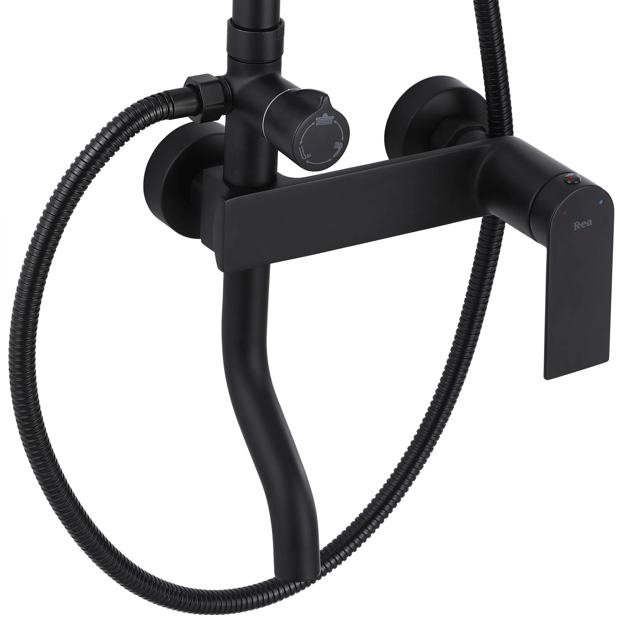 Zuhanyszett REA STORM BLACK MATT 2