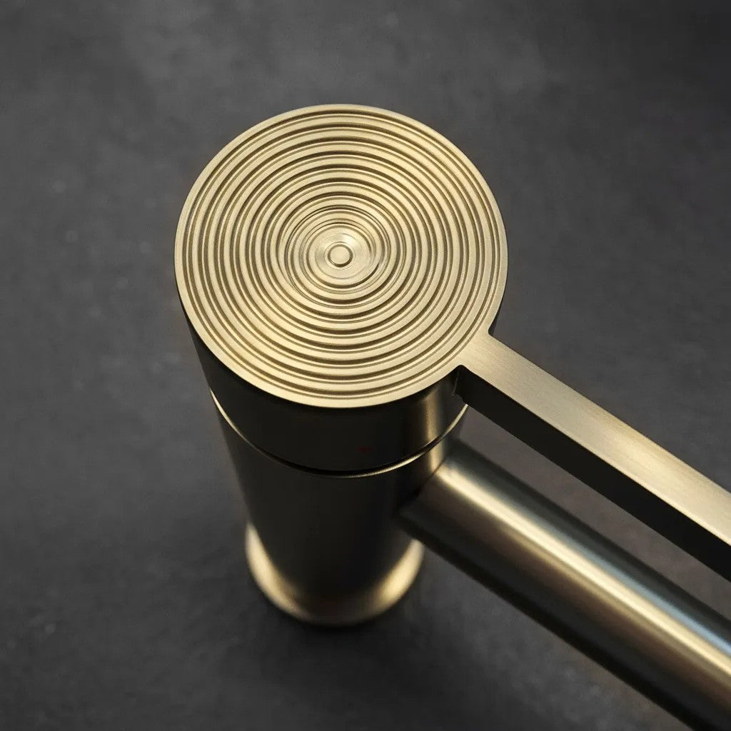 Fürdőszobai Csaptelep Rea Foster Brush Gold High 2