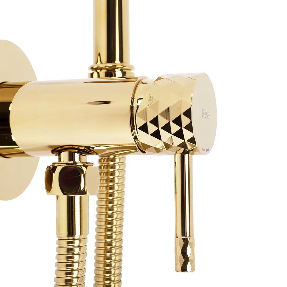 Bidé Csap Lungo Loop Diamond Gold 2