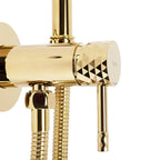 Bidé Csap Lungo Loop Diamond Gold 2