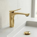 Mosdó Csaptelep PREMIUM REA Vision Gold Low 2