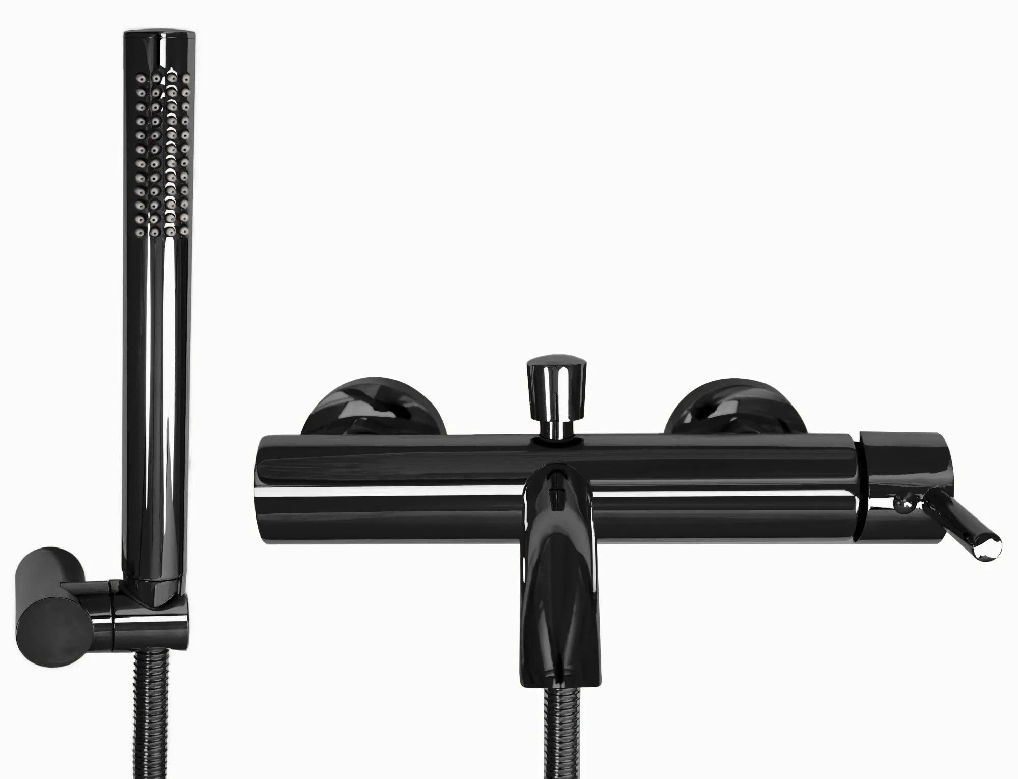 Fürdőkád Csaptelep Rea Lungo Black Metallic 2