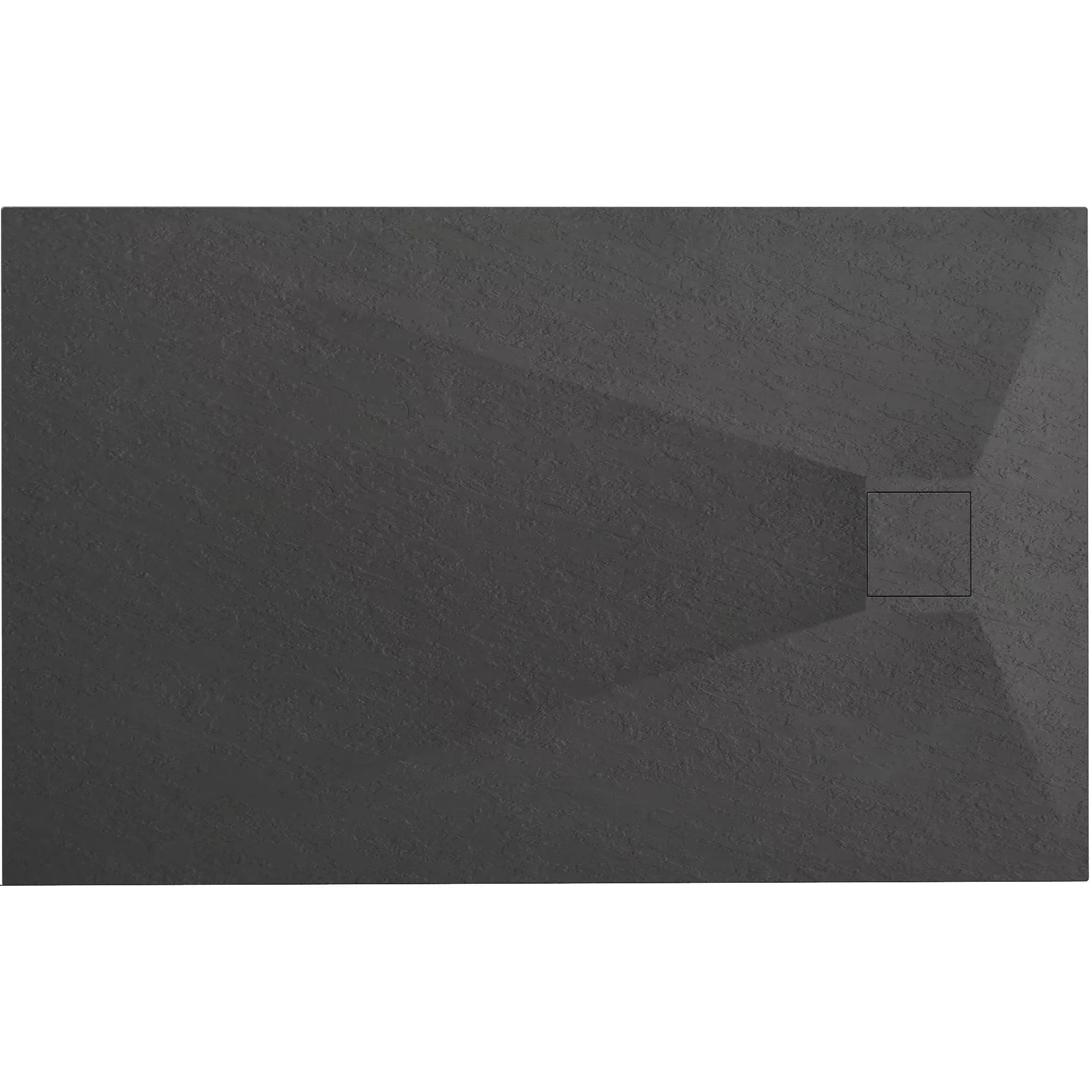 Zuhanytálca Magnum Black 100x80 2