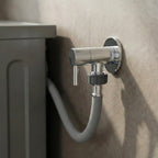 Sarokszelep 1/2" X 3/4" Chrome 2