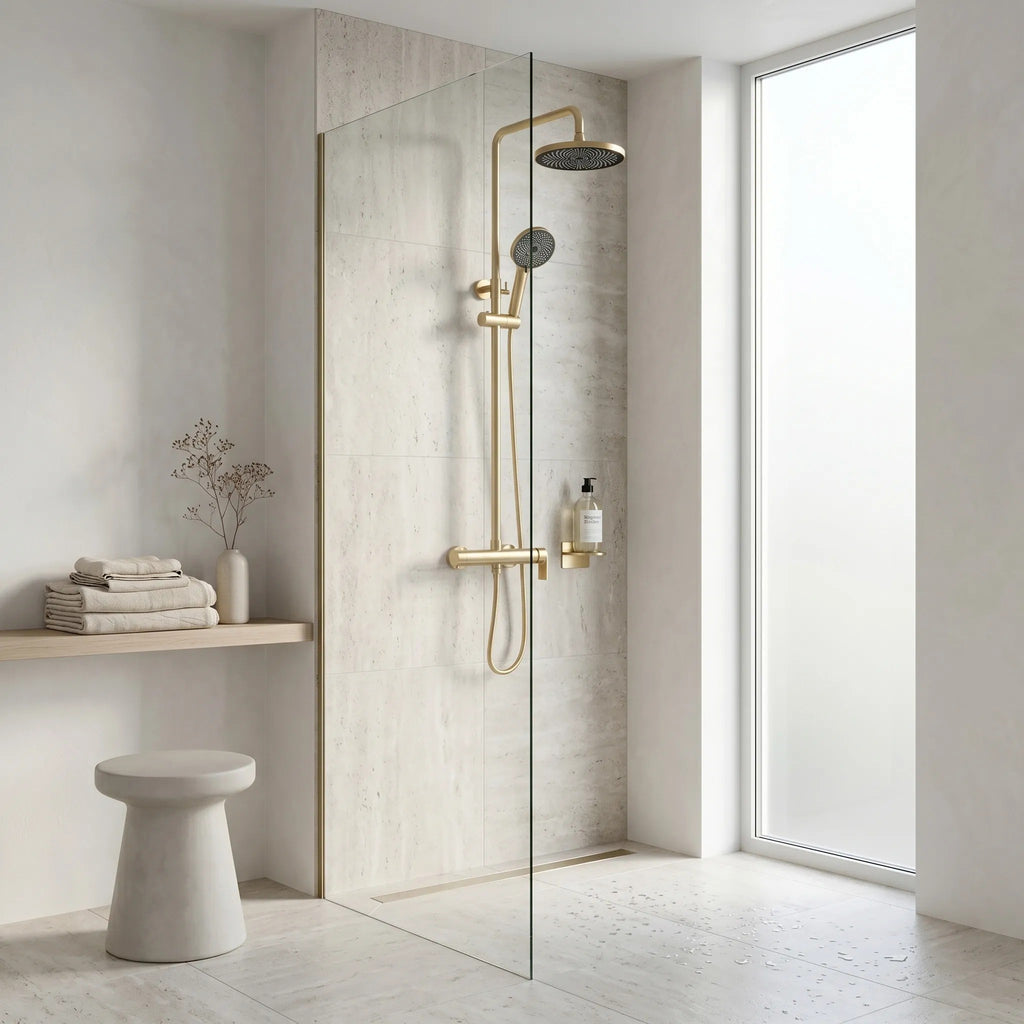 Zuhanyszett Rea Hunter Brush Gold 2