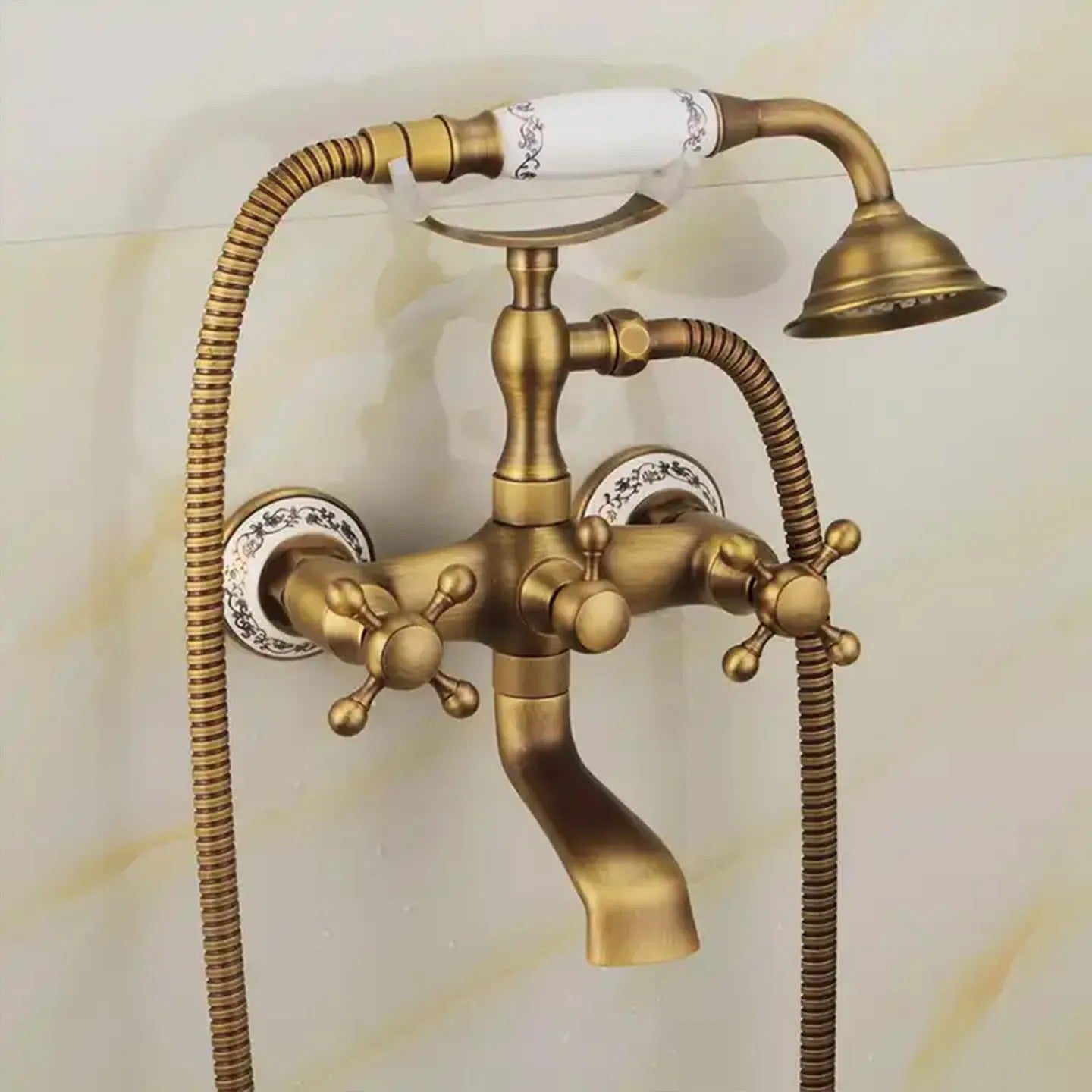 Fürdőkád Csaptelep Rea Rustico Antique Gold 2