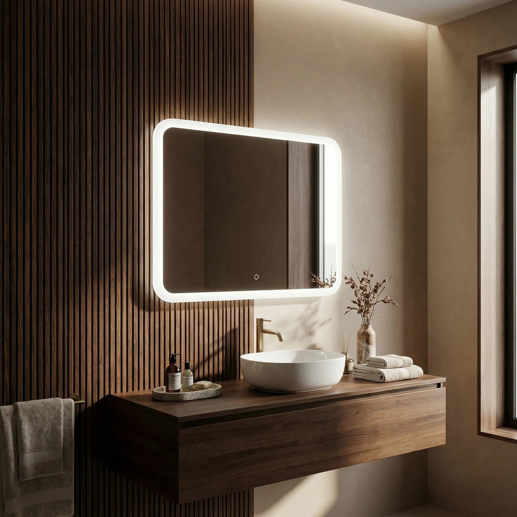 LED Tükör 80x60cm TOP-3 2