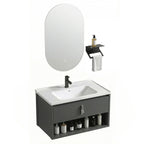 Fürdőszobabútor Szett Mosdóval Toledo 60cm Grey 2