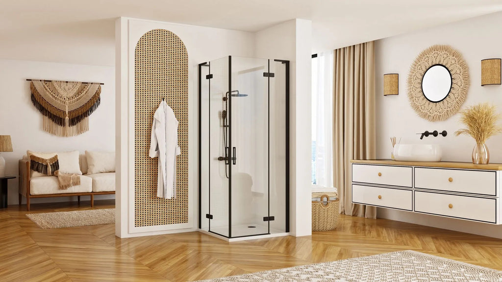 Zuhanykabin REA Hugo Double Black 80x80 2
