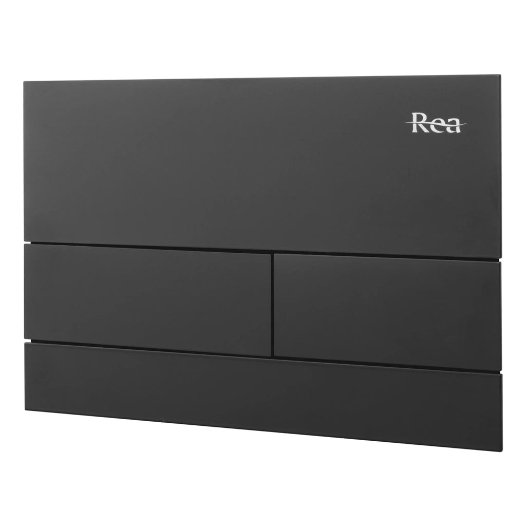 WC Öblítő Gomb K011A-Q És Slim024N Rea T Black Matt 2
