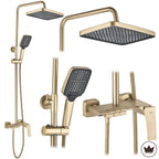 Zuhanyszett PREMIUM REA JOE Brush Gold 2